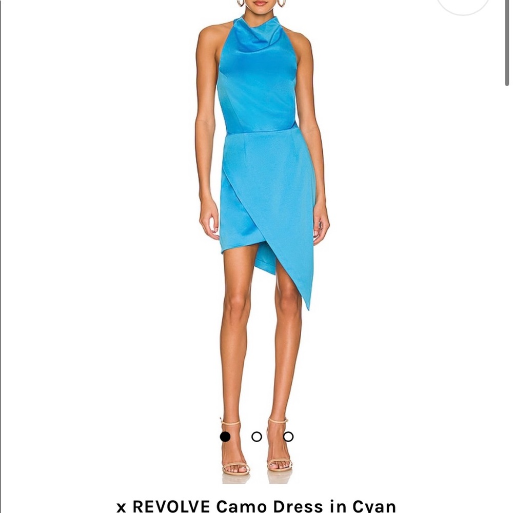 Elliatt Dress in Cyan from Revolve size medium